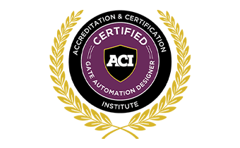 ACI Certified Gate Automation Designer Badge