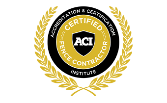 ACI Certified Fence Contractor Badge