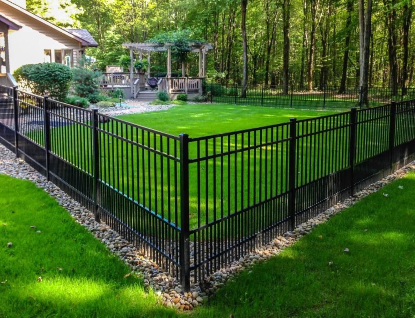 Photo of residential fencing Panama City FL