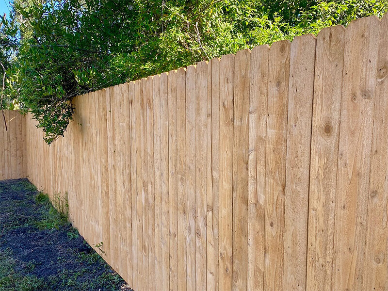 Pace FL stockade style wood fence