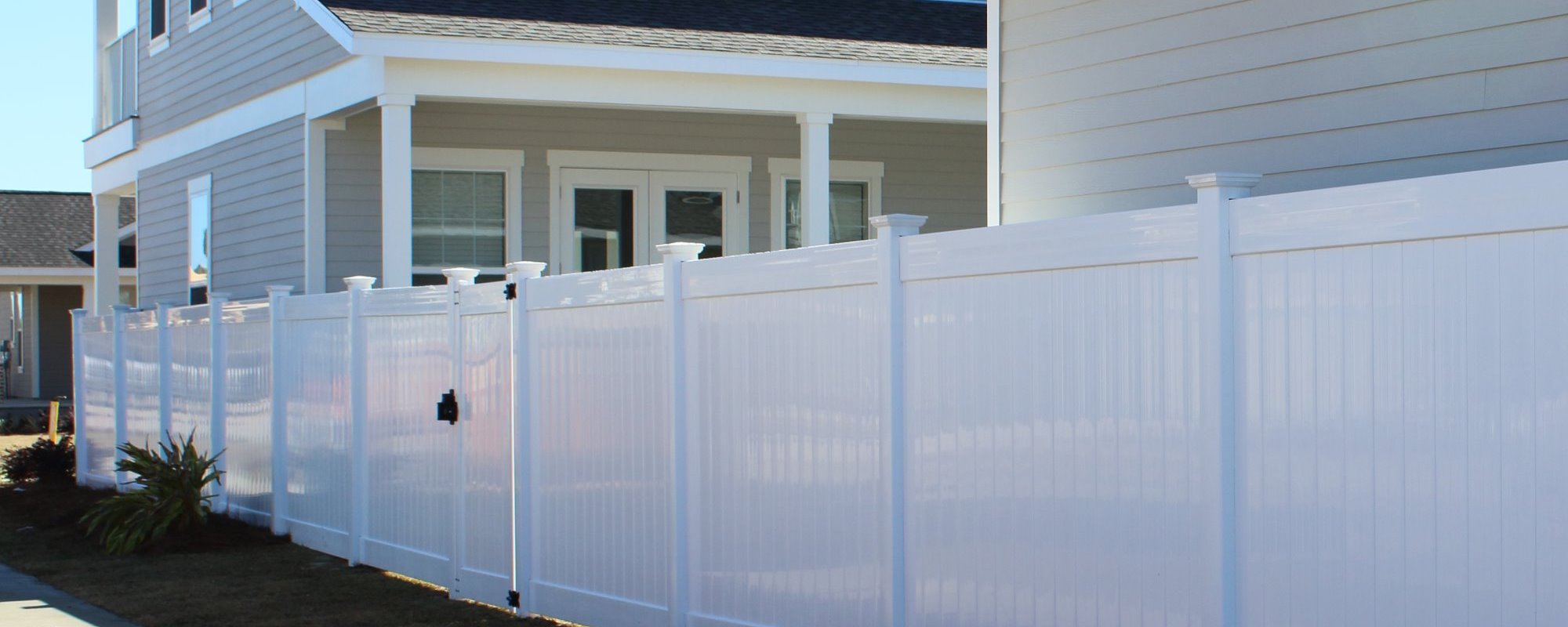 Panama City vinyl privacy fence — Vinyl by Mr. Fence of Florida