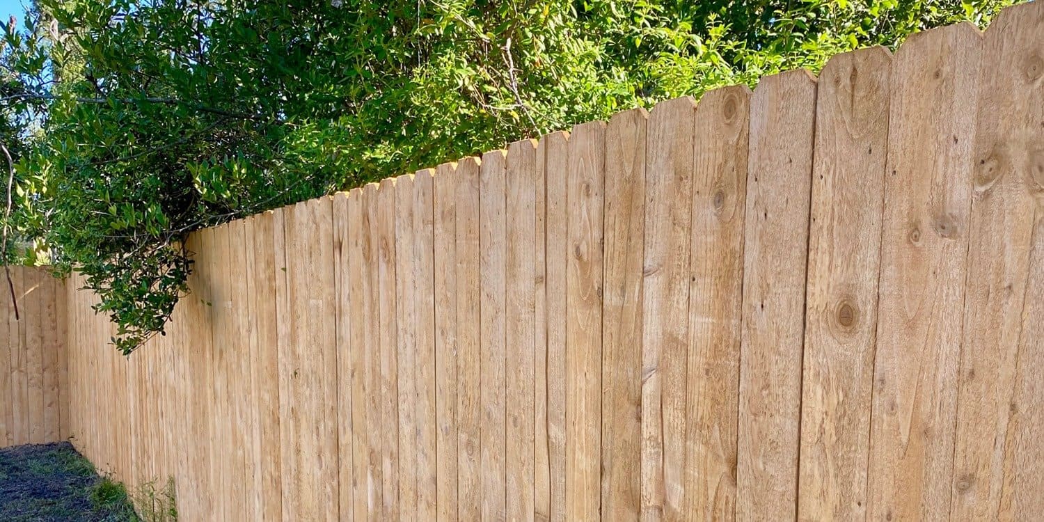 Panama City hurricane fence by Mr. Fence of Florida W-2 crews